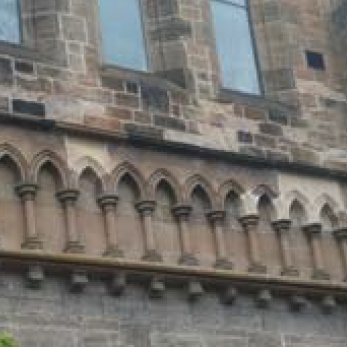 Moulded Masonry - Stow Brae Church, Paisley