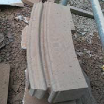 Section New Moulded Masonry On Site