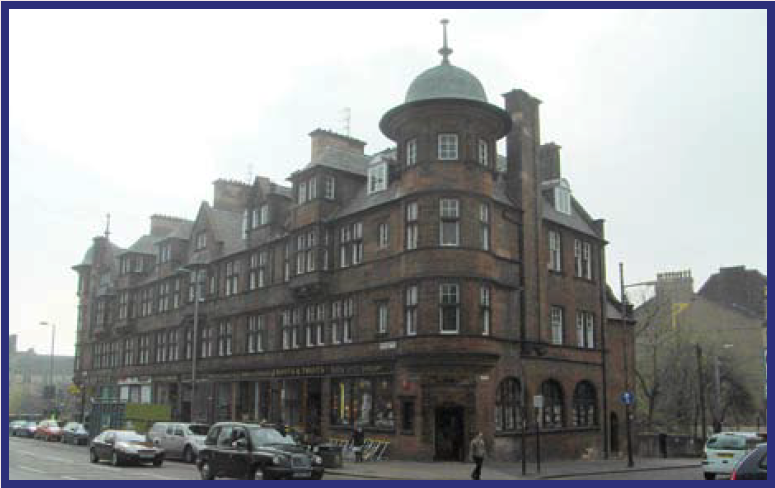 Caledonian Mansions, Great Western Road, Glasgow (Listed Building)