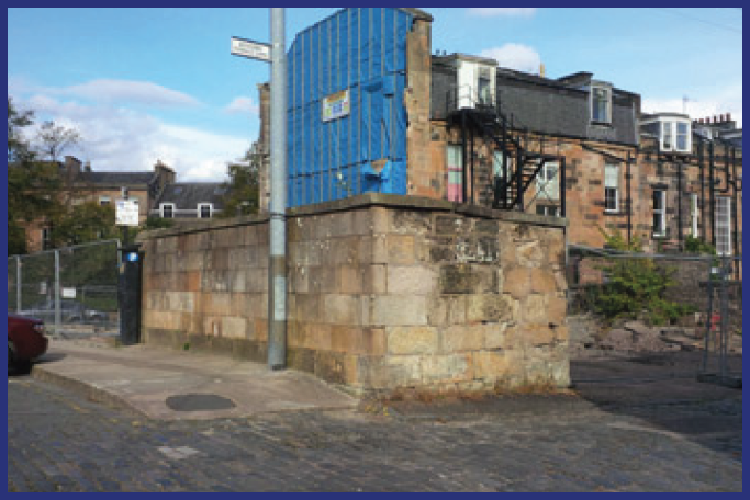 New Build Project - Lynedoch Street - Gap Site Prior To Commencement Of New Build